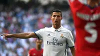Striker Real Madrid asal Portugal, Cristiano Ronaldo. (AFP/Gerard Julien)