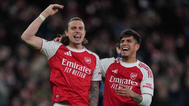 Dramatis, Dua Gol Penghujung Laga Bikin Arsenal Kokoh di Puncak Klasemen Liga Inggris
