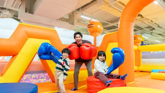 Ilustrasi Bouncetopia by Kiztopia/Hong Kong Tourism Board (HKTB)