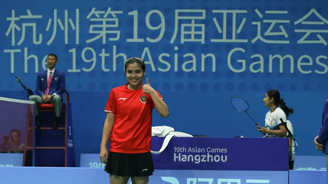 Gregoria Mariska Tunjung - Asian Games 2023 - Bulu Tangkis