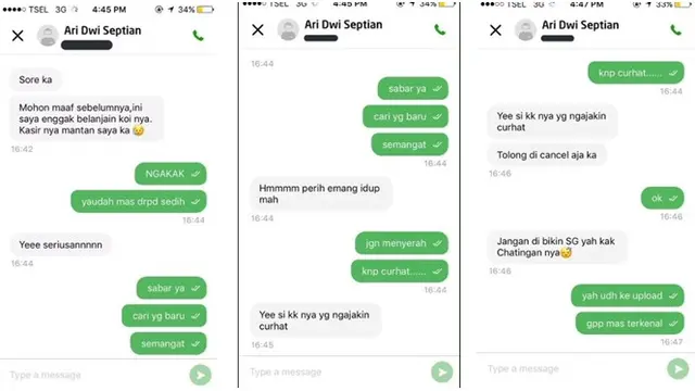 7 Chat Driver Ojol Dengan Penumpang Ini Bikin Senyum-Senyum Sendiri