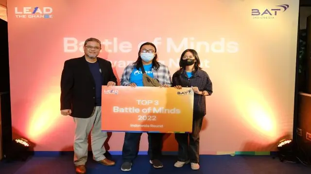 Battle of Minds kembali hadir dengan tema “Anything is Possible”, kompetisi yang diinisiasi oleh British American Tobacco (BAT) ini memberikan wadah yang nyata bagi generasi muda yang ingin memberikan dampak positif terhadap lingkungan hidup. (Foto: BAT)