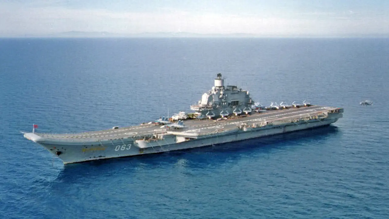 Kapal Induk Rusia, Admiral Kuznetsov