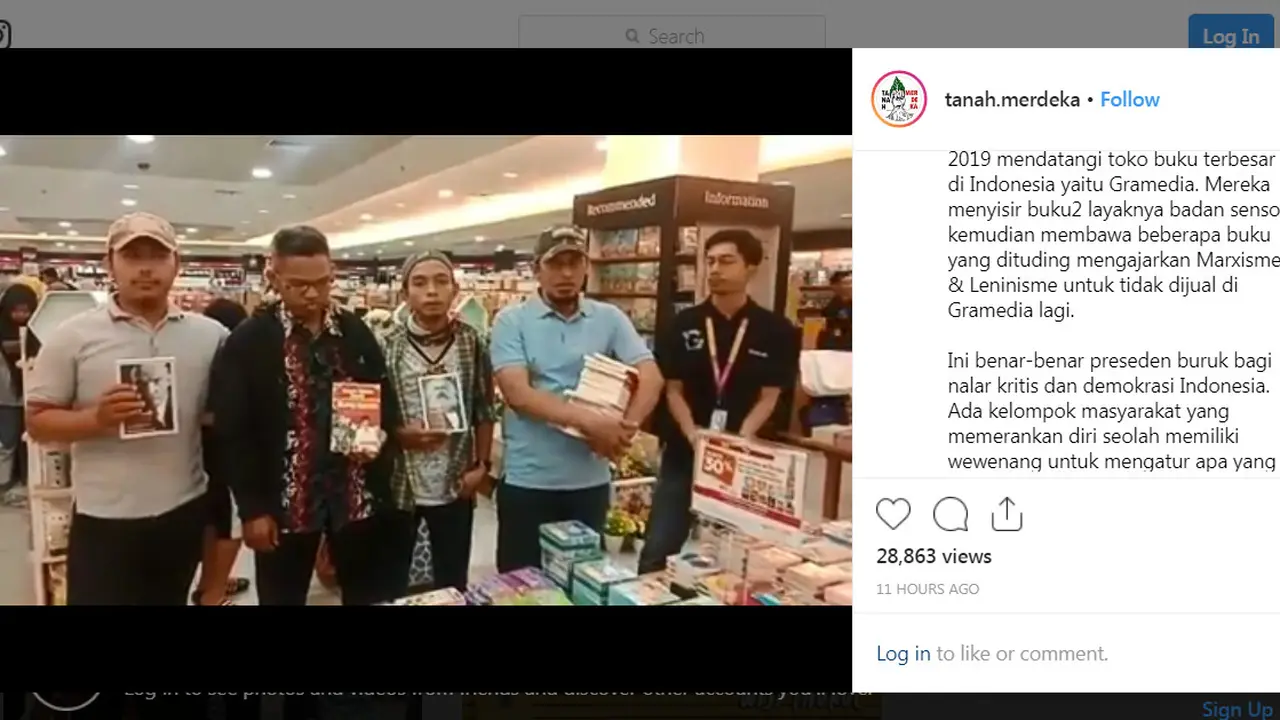 Viral razia buku di Makassar