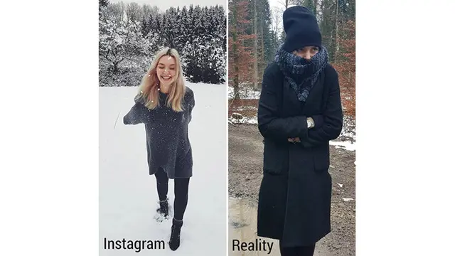 7 Foto Perbedaan Instagram Vs Realita Ala Wanita Ini Benar Adanya