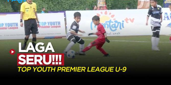 VIDEO: Seru Nih di Top Youth Premier League U-9, Akademi Persib Karawang Vs Tajimalela FA Berakhir Imbang