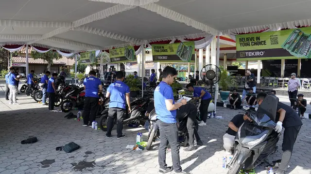 Tekiro dan Polda DIY Berikan Pelatihan Mekanik untuk Masyarakat Prakerja