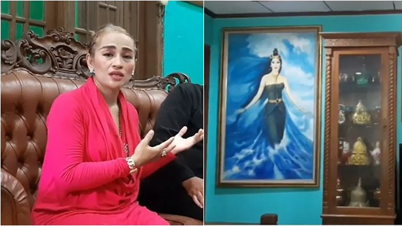8 Potret Rumah Lilis Karlina, Penuh Benda Klenik Hingga Lukisan Nyi Roro Kidul