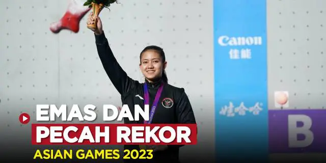 VIDEO: Pecahkan Rekor, Desak Made Sumbangkan Emas untuk Indonesia di Asian Games 2023