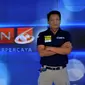 Kunjungan Kombes Krishna Murti ke kantor redaksi SCTV, Jakarta, Senin, (14/9/2015). (Liputan6.com/Faisal R Syam)