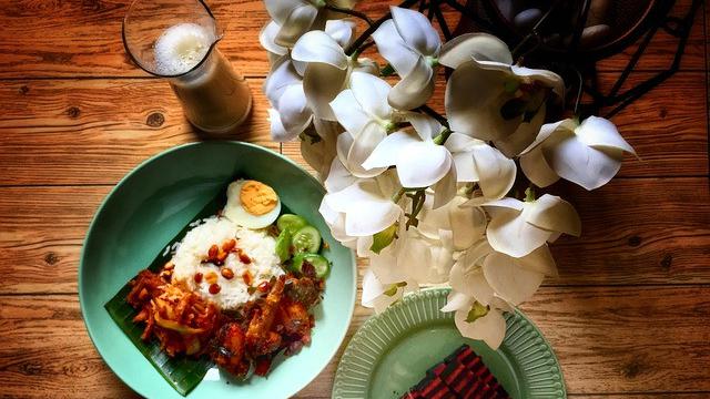 Ilustrasi nasi lemak