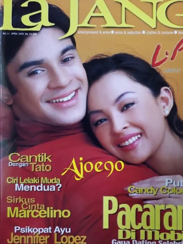 Awet Muda, 7 Potret Lawas Didi Riyadi dan Putri Patricia Jadi Model Majalah
