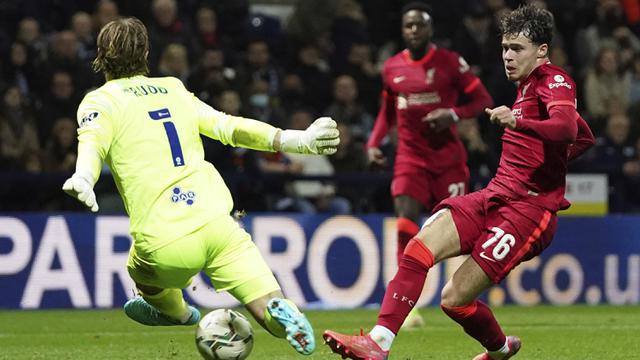 FOTO: Liverpool Melaju ke Perempat Final Piala Liga Inggris