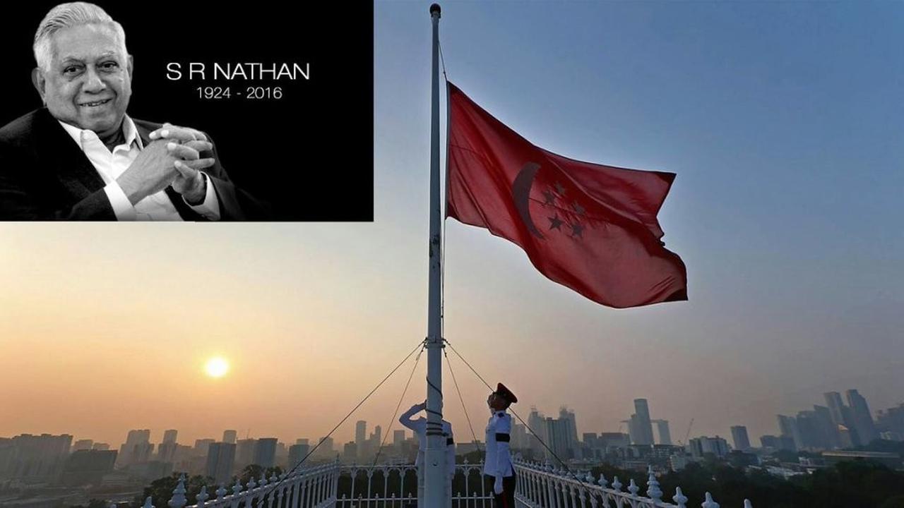 Mantan presiden Singapura, S R Nathan. (Twitter Muhamad Danish ‏@iDanixh)