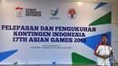  Roy Suryo mengatakan Indonesia akan menjadi tuan rumah Asian Game 2018. Kita pernah juara 2, target menjadi 10 besar di Incheon bukanlah hal yang mustahil, Jakarta, Kamis (11/9/2014) (Liputan6.com/Miftahul Hayat)