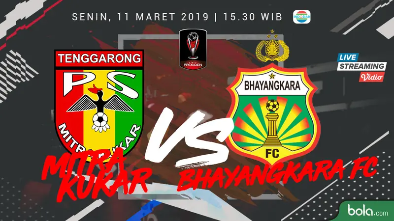 Mitra Kukar vs Bhayangkara FC