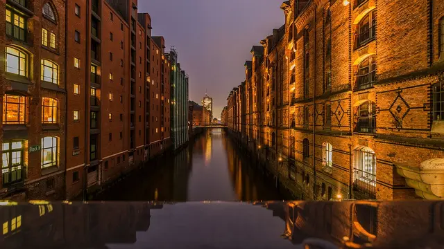 Keindahan Speicherstadt (sumber: pixabay)