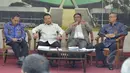 Suasana diskusi seputar permasalahan haji di Pressroom Kompleks Parlemen Senayan, Jakarta, Rabu (25/3/2015). (Liputan6.com/Andrian M Tunay)