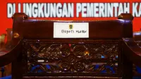 Rencana pelantikan 850 pejabat Klaten dibatalkan setelah Bupati Sri Hartini terjaring OTT KPK. (Liputan6.com/Fajar Abrori)