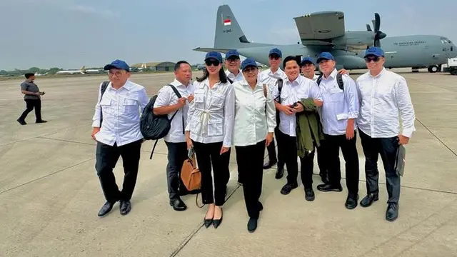 Gaya Kece Widiyanti Putri Wardhana Menteri Pariwisata saat Berangkat ke Magelang. [@widi.wardhana]