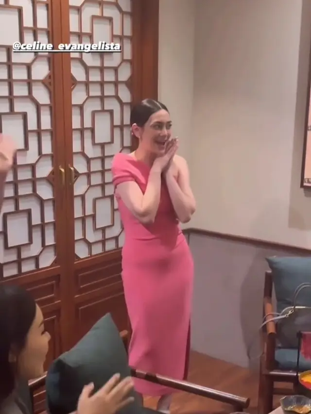 Potret Celine Evangelista Dapat Surprise Ulang Tahun dari Para Sahabat, Bahagia Menginjak Usia 32 Tahun