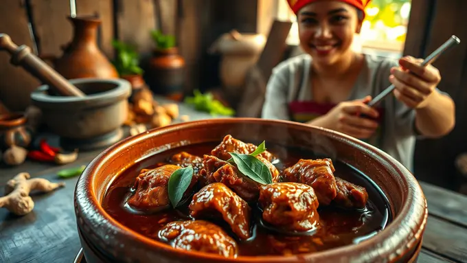 cara membuat rendang ayam