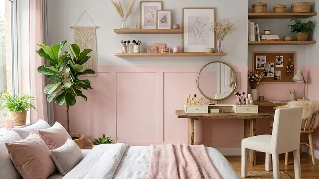 Pink Pastel dan Abu-Abu untuk Vibes Soft Feminine