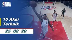 Berita Video 10 Aksi Terbaik NBA 25 Februari 2020