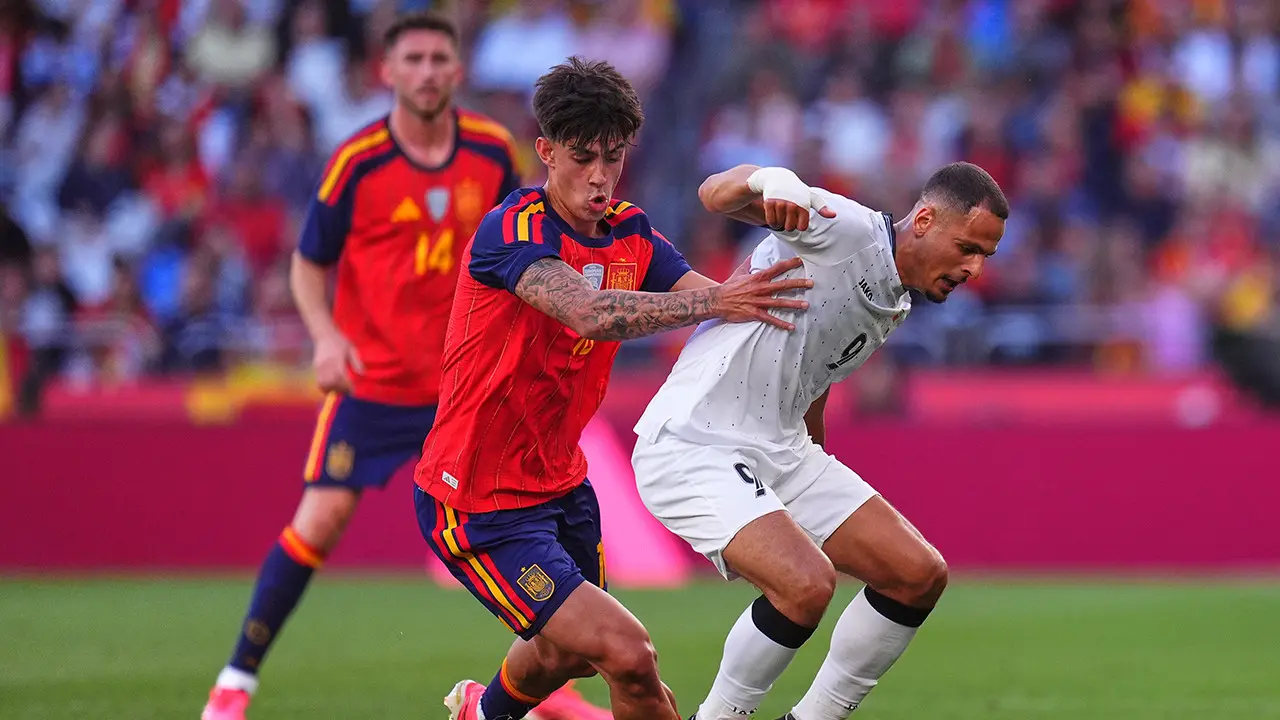 spanyol vs irak uji coba internasional