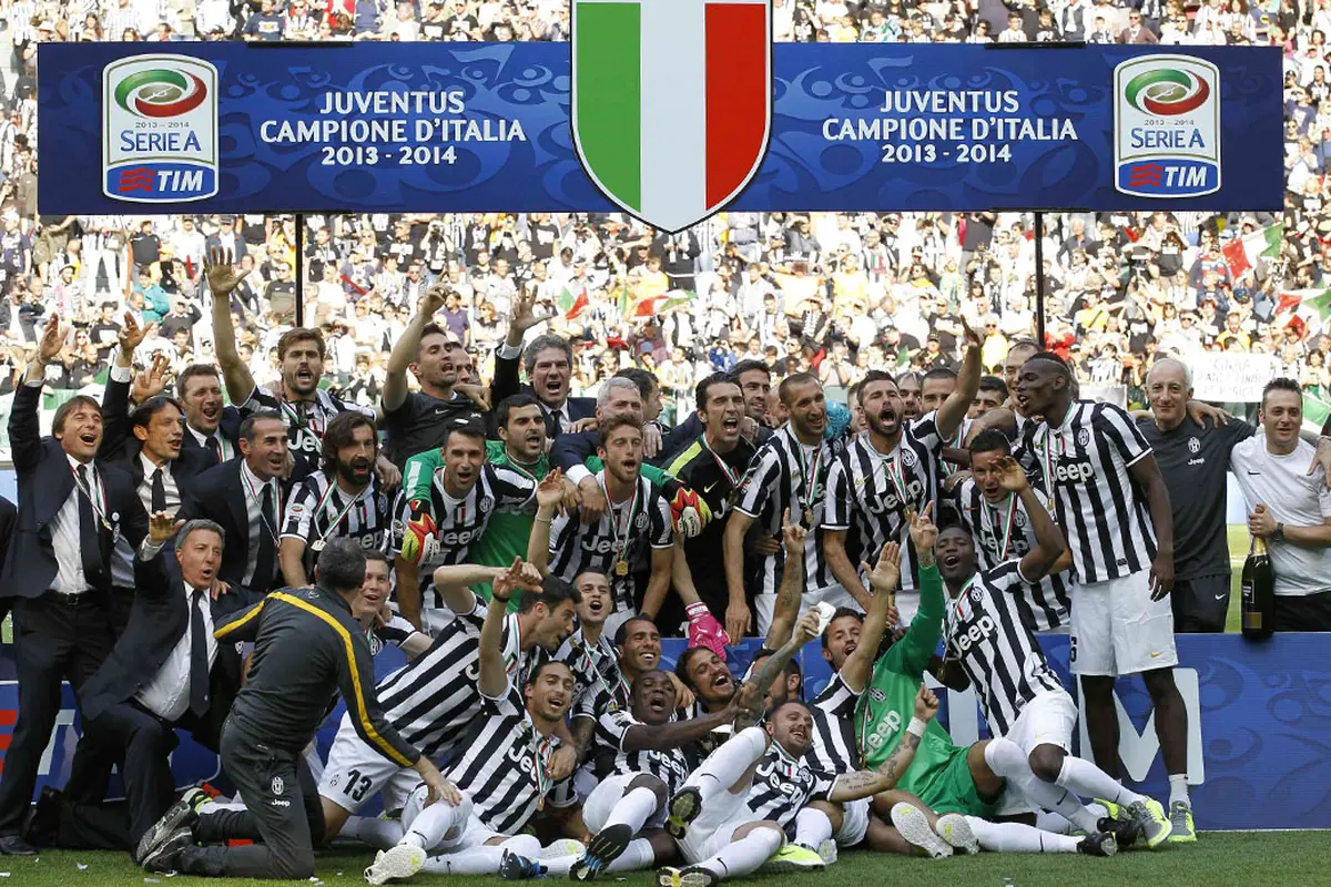 Tembus 102 poin, Juventus Scudetto Serie A