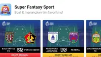 Super Fantasy Sport menyajikan fantasi sepak bola BRI Liga 1 2021/2022.