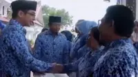 Pasha meminta seluruh jajaran PNS di Kota Palu meningkatkan kedisiplinan kerja.