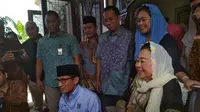 Sandiaga Uno bertemu Sinta Nuriyah (Merdeka.com/Hari Ariyanti)