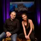 Genndy Tartakovsky, sutradara Hotel Transylvania 2 dan Selena Gomez. (dok. Sony Pictures)