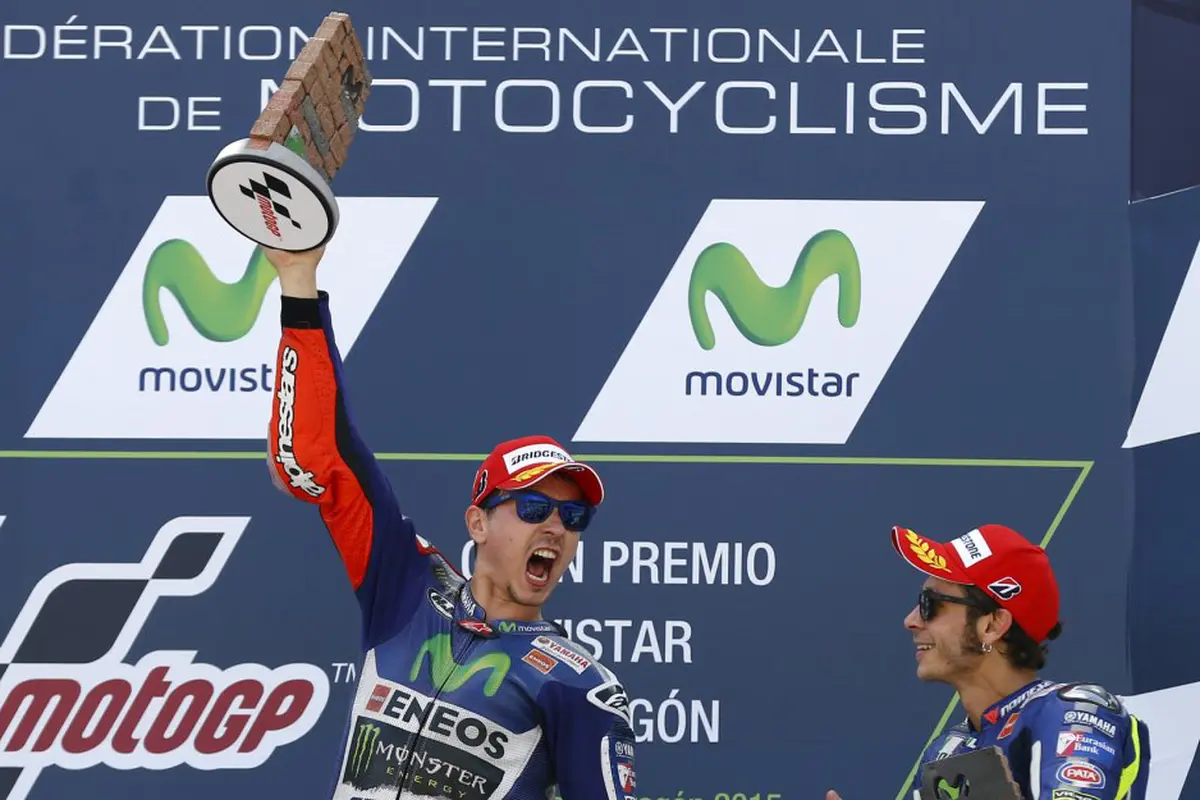 Jorge Lorenzo dan Valentino Rossi