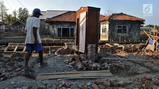 Kampung Beting Dihantui Abrasi