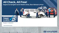 Hyundai berikan pemeriksaaan gratis jelang lebaran
