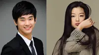 Kim Soo Hyun mengaku ingin menjadi pasangan terbaik dengan aktris cantik Jun Ji Hyun.