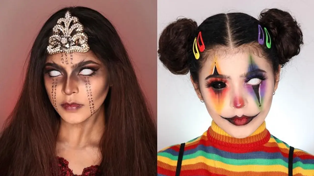 Viral Lewat Lathi Challenge, Ini 6 Makeup Karakter Jharna Bhagwani