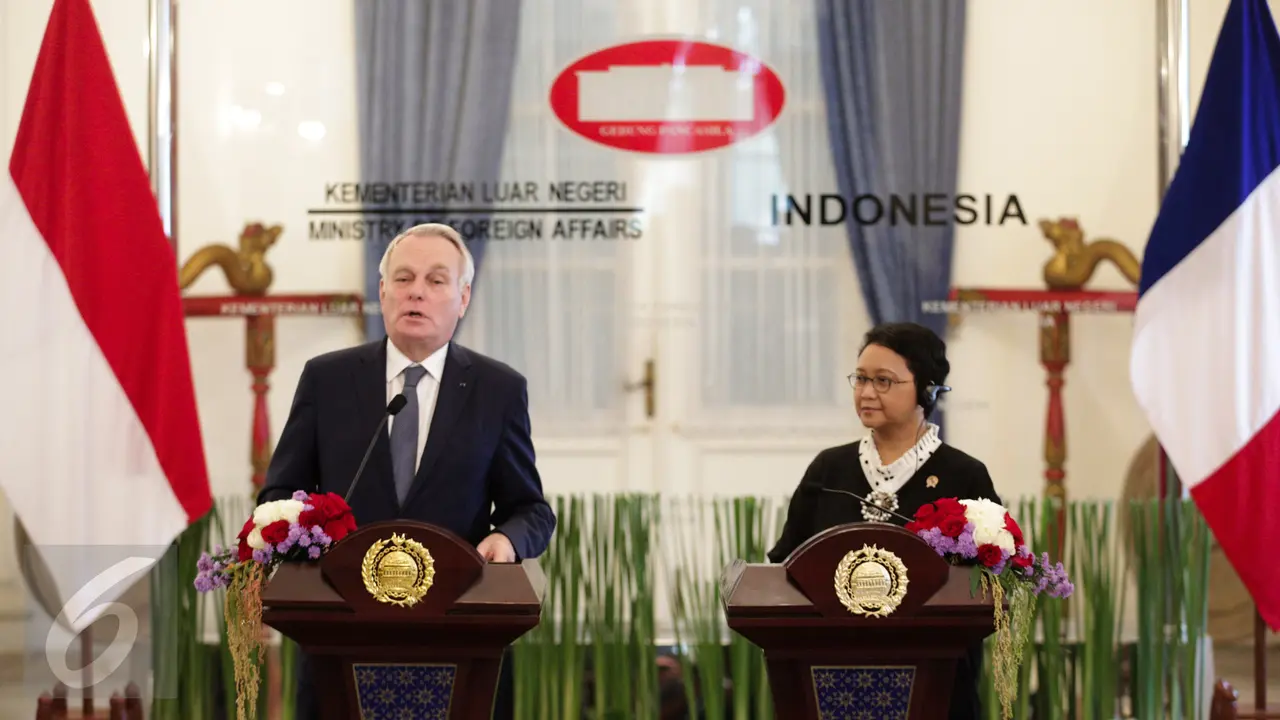 Menlu Perancis Buka Kerja Sama Teknologi Antariksa dengan Indonesia