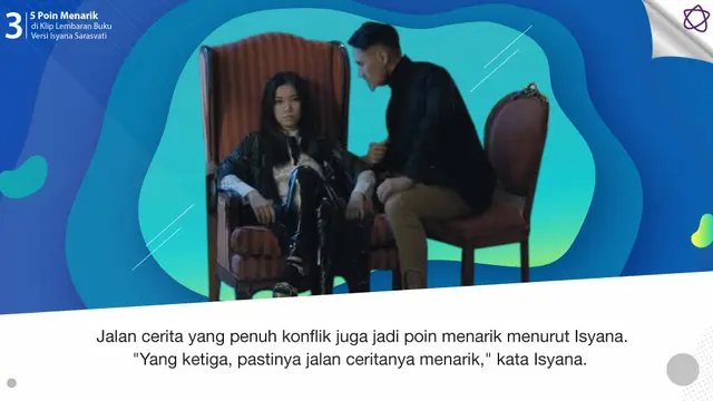 [Bintang] 5 Poin Menarik di Klip Lembaran Buku Versi Isyana Sarasvati