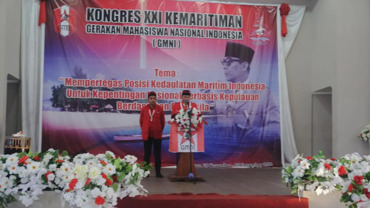 Imanuel Cahyadi terpilih sebagai ketua umum GMNI  DPP GMNI periode 2019-2021 dan Sujahri Somar sebagai Sekretaris Jenderal (Sekjen) di Kongres GMNi di Ambon, Maluku