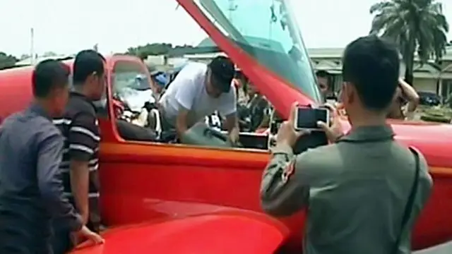 Pesawat Asing Dipaksa Mendarat di Medan