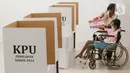 Perkiraan waktu pemungutan suara, termasuk penghitunga suara serta hal-hal teknis semisal sarana untuk penyandang disabilitas. (Liputan6.com/Herman Zakharia)