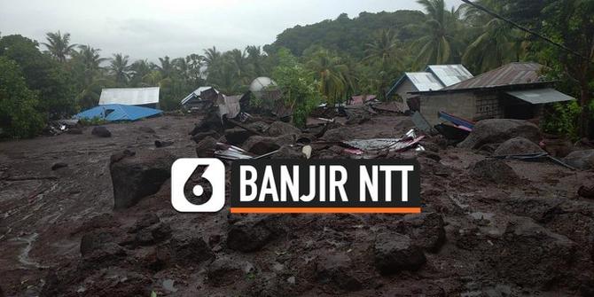 VIDEO: Banjir Bandang Terjang Flores NTT, 54 Orang Meninggal