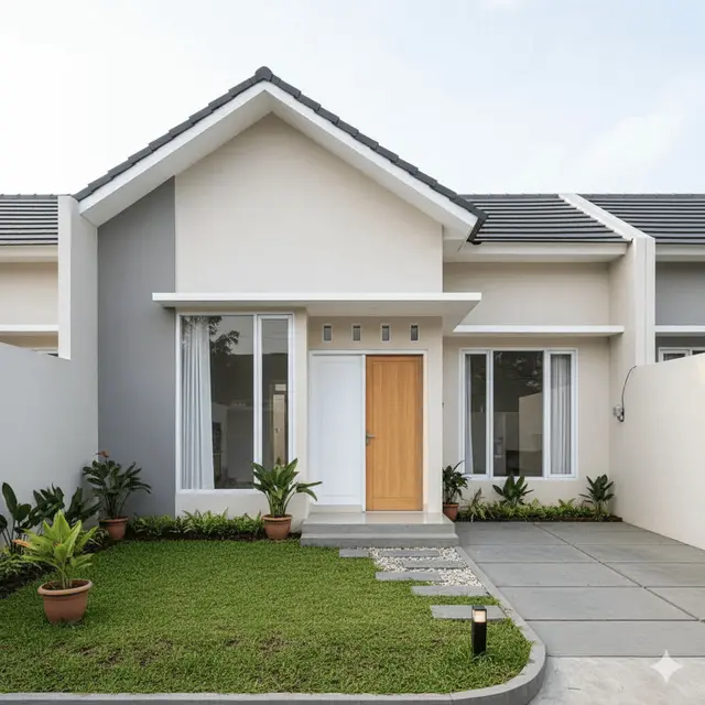 Rumah Kecil di Lahan 10×15 M Sederhana Tapi Lega by Gemini