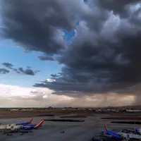 Terjadi badai dahsyat di Phoenix, Arizona, Amerika Serikat dan seorang fotografer berhasil mengabadikan momen badai tersebut.  (Via: vimeo.com)