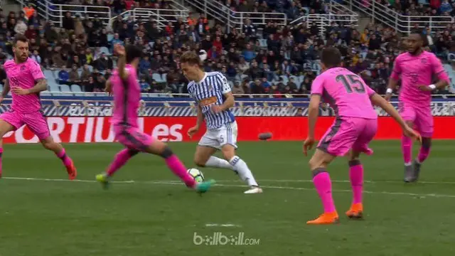 Real Sociedad 3-0 Levante | Liga Spanyol | Highlight Pertandingan dan Gol-gol