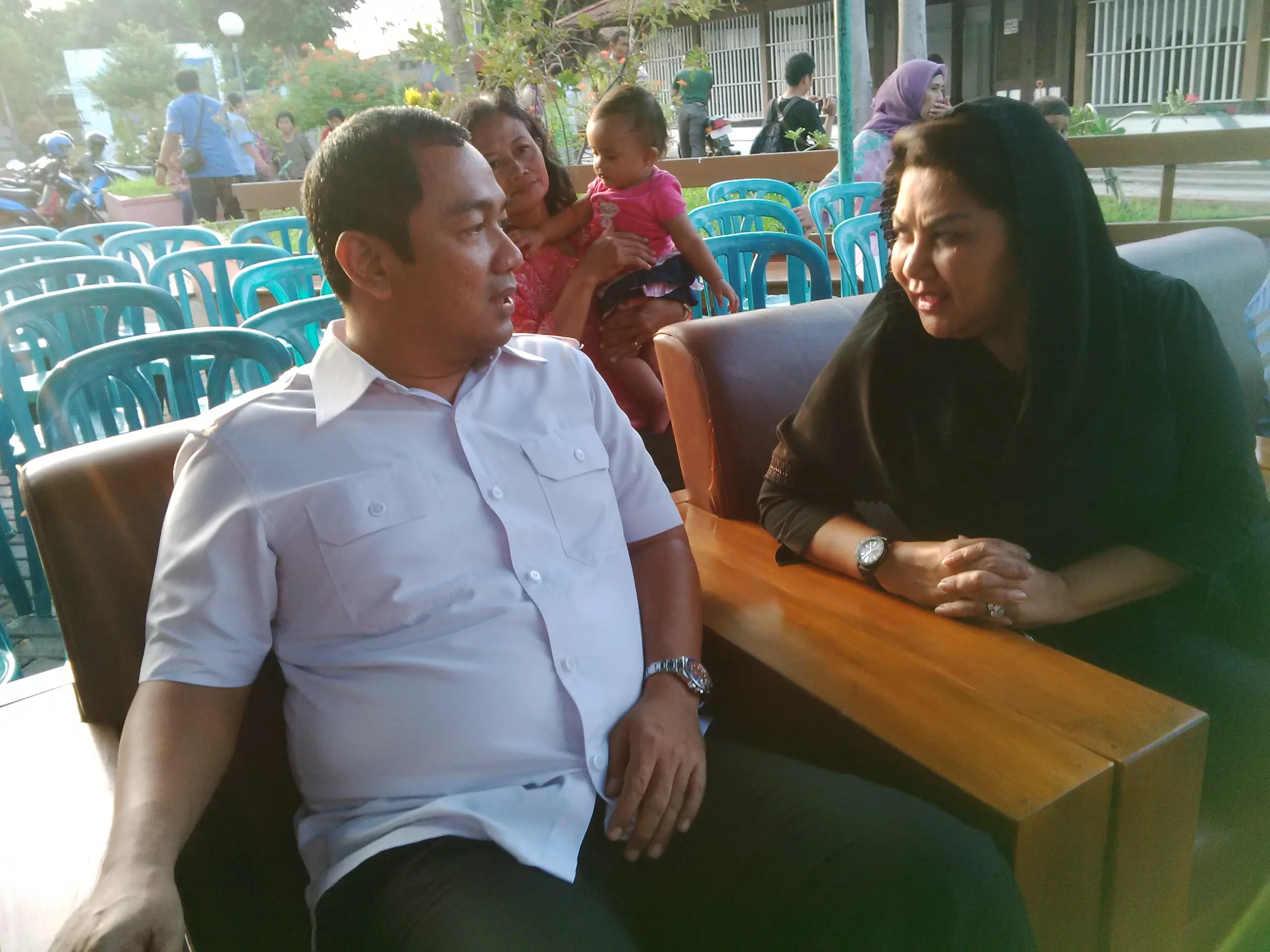 Wali Kota Semarang Hendrar Prihadi bersama Wakil Wali Kota Semarang Hevearita G Rahayu. (foto : Liputan6.com / edhie prayitno ige)