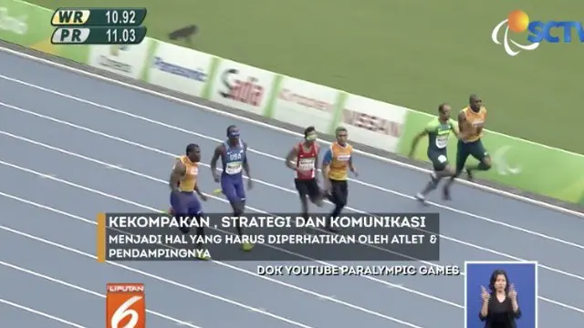 Abdul Halim adalah difabel tunanetra salah satu atlet andalan Timnas Indonesia dalam cabang atletik nomor lari 100 dan 200 meter putra Asian Para Games 2018.
